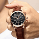 Relógio Vortilo Couro - Luminous